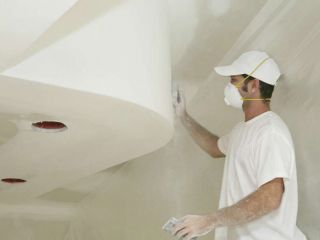 Как самостоятельно побелить потолок в квартире фото 