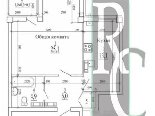 Продается 1 комнатная квартира черновая отделка фото 19 Севастополь