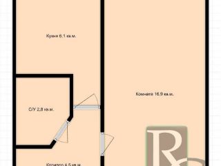 Продам однокомнатную квартиру с мебелью заменены трубы фото 11 Севастополь