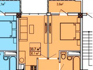 Продается 1 комнатная квартира с коммуникациями подключена канализация фото 2 Сочи