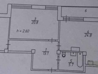 Продаю двушку пластиковые окна свежий ремонт фото 2 Красноярск
