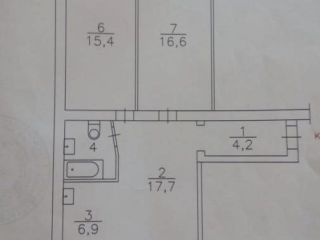 Продаю трехкомнатную квартиру свежий ремонт с мебелью фото 14 Красноярск