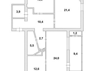 Продам трешку свежий ремонт с мебелью фото 30 Севастополь