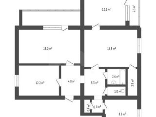 Продается четырехкомнатная квартира установлены пластиковые окна с коммуникациями фото 18 Севастополь