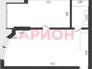 Продается 2 комнатная квартира с мебелью фото 12 Тюмень