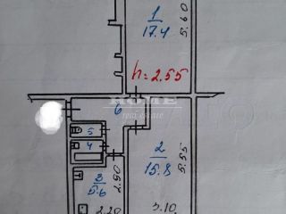 Продается двухкомнатная квартира взрослый собственник фото 11 Железногорск (Курская обл)
