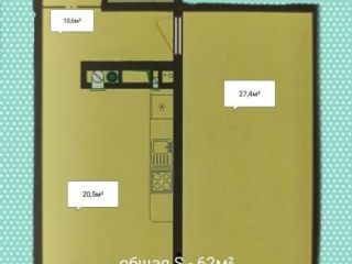 Продам однокомнатную квартиру документы готовы подключена канализация фото 2 Анапа