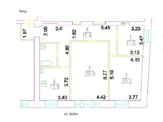 Продается 3 комн. квартира кирпичный фото 7 Москва