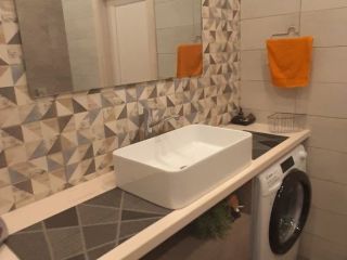 Сдается студия с индивидуальным отоплением ремонт по западным стандартам с мебелью фото 19 Балаково