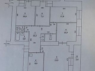 Продается 5 комнатная квартира кирпичный чистый подъезд фото 7 Северск