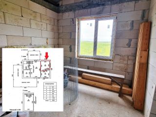 Продам кирпичный дом черновая отделка видеонаблюдение асфальтная дорога фото 14 Абрамовское