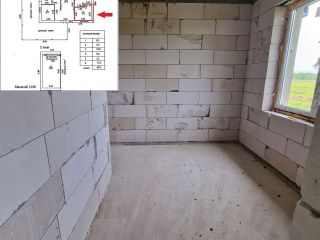 Продам кирпичный дом черновая отделка видеонаблюдение асфальтная дорога фото 17 Абрамовское