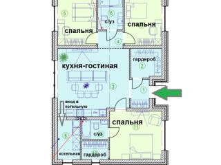 Продам кирпичный коттедж черновая отделка имеется охрана с коммуникациями фото 12 С. Ленинское