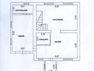 Продаю блочный дом косметический ремонт с плодоносящим садом с коммуникациями фото 7 Бердск
