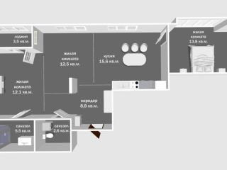 Продаю трехкомнатную квартиру ремонт по авторскому проекту имеется охрана в отличном состоянии фото 21 Екатеринбург