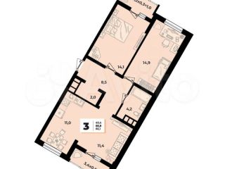 Продаю трехкомнатную квартиру фото Краснодар