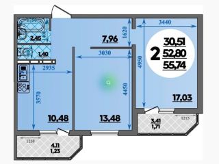 Продам 2 комнатную квартиру фото Краснодар