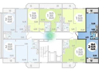 Продам 2 комнатную квартиру фото 2 Краснодар