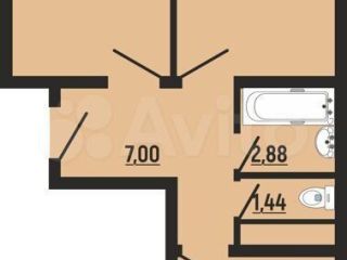 Продаю 2 комнатную квартиру с коммуникациями фото Краснодар