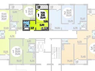 Продам 1 комнатную квартиру фото 2 Краснодар