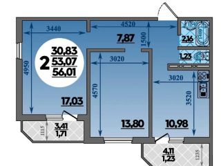 Продам 2 комнатную квартиру фото Краснодар