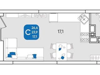 Продаю однокомнатную квартиру подключена канализация фото Краснодар