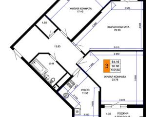 Продам трешку панорамные окна фото 7 Краснодар