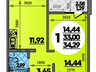 Продам 1 комнатную квартиру фото Краснодар