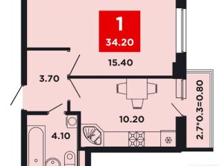 Продаю однушку красивый фото 6 Краснодар
