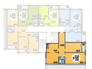 Продам 3 комнатную квартиру фото 3 Краснодар