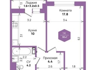 Продаю однушку фото Краснодар