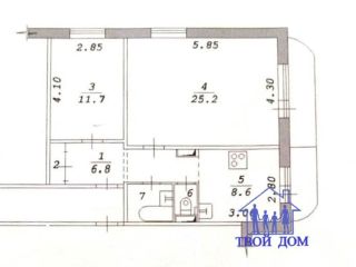 Продается 2 комнатная квартира шикарный ремонт взрослые собственники фото 12 Новосибирск