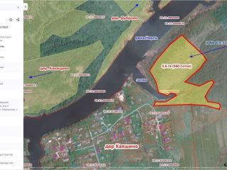 Земельный участок 6,4 Га в дер. Капшино Калязинского района Тверской области фото 2 Калязин