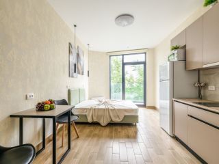 Продаю студию с индивидуальным отоплением отличный ремонт панорамные окна имеется охрана фото 2 Москва