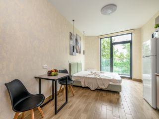 Продаю студию с индивидуальным отоплением отличный ремонт панорамные окна имеется охрана фото 3 Москва