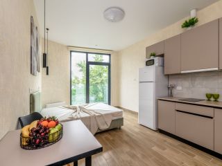 Продаю студию с индивидуальным отоплением отличный ремонт панорамные окна имеется охрана фото 7 Москва