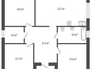 Продам кирпичный дом черновая отделка фото 12 Тюмень