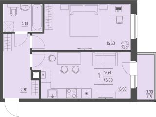 Продаю однокомнатную квартиру с индивидуальным отоплением евроремонт фото Батайск