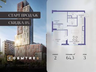 Продается 2 комнатная квартира фото Москва