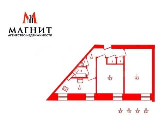 Продам двухкомнатную квартиру взрослый собственник панорамные окна фото 3 Санкт-Петербург