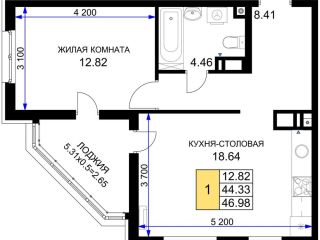 Продается однокомнатная квартира видеонаблюдение рассрочка фото Краснодар