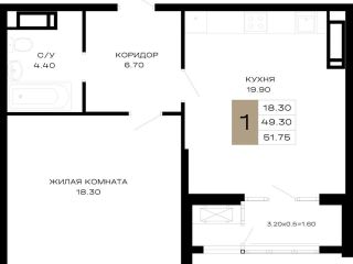 Продам 1 комнатную квартиру видеонаблюдение панорамные окна фото Краснодар