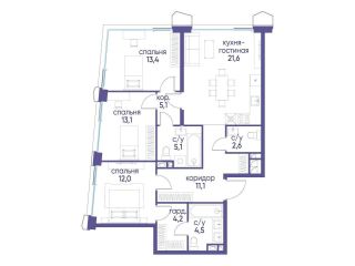 Продается 3 комнатная квартира фото Москва
