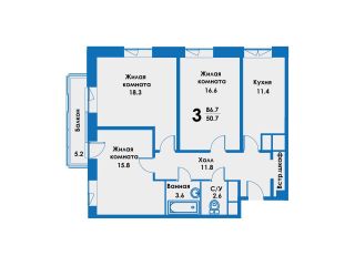 Продам трехкомнатную квартиру фото Дзержинский