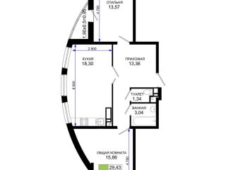 Продаю двухкомнатную квартиру видеонаблюдение фото Краснодар