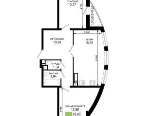 Продам 2 комнатную квартиру видеонаблюдение фото Краснодар