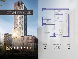 Продам двухкомнатную квартиру фото Москва