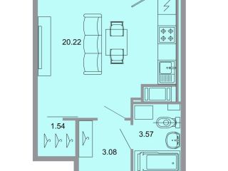 Продаю студию рассрочка фото Всеволожск