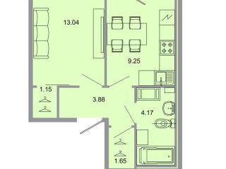 Продается 1 комн. квартира рассрочка фото Всеволожск