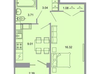 Продается однокомнатная квартира рассрочка фото Всеволожск